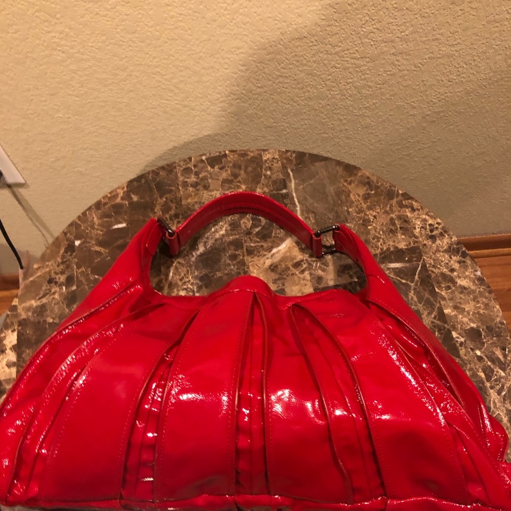 Kenneth Cole Genuine Leather Red Bag